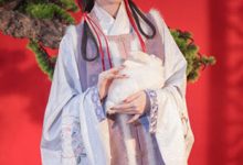 如何优雅舒适的穿汉服过冬-钟灵记暮春拾汉服